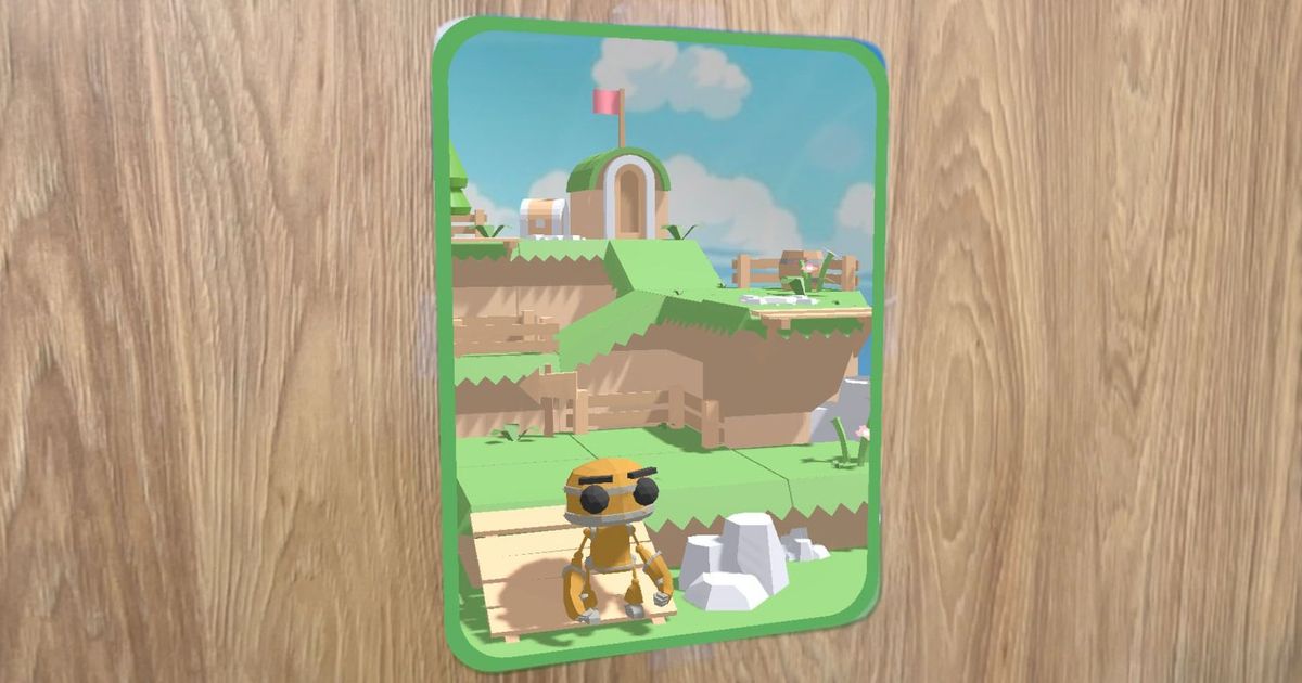 Image Target Portal with Navigation Mesh | 8th Wall Playground | 8th Wall