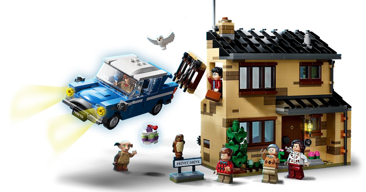 LEGO Harry Potter Privet Drive Hoopla Digital 8th Wall