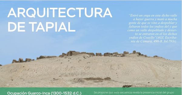 Panel 5 Arquitectura de Tapial Cerro de Oro