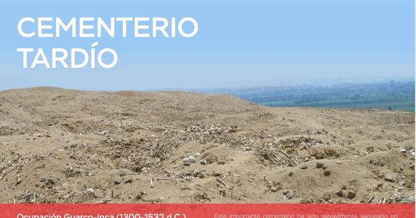 Panel 2 Cementerio Tardío Cerro de Oro