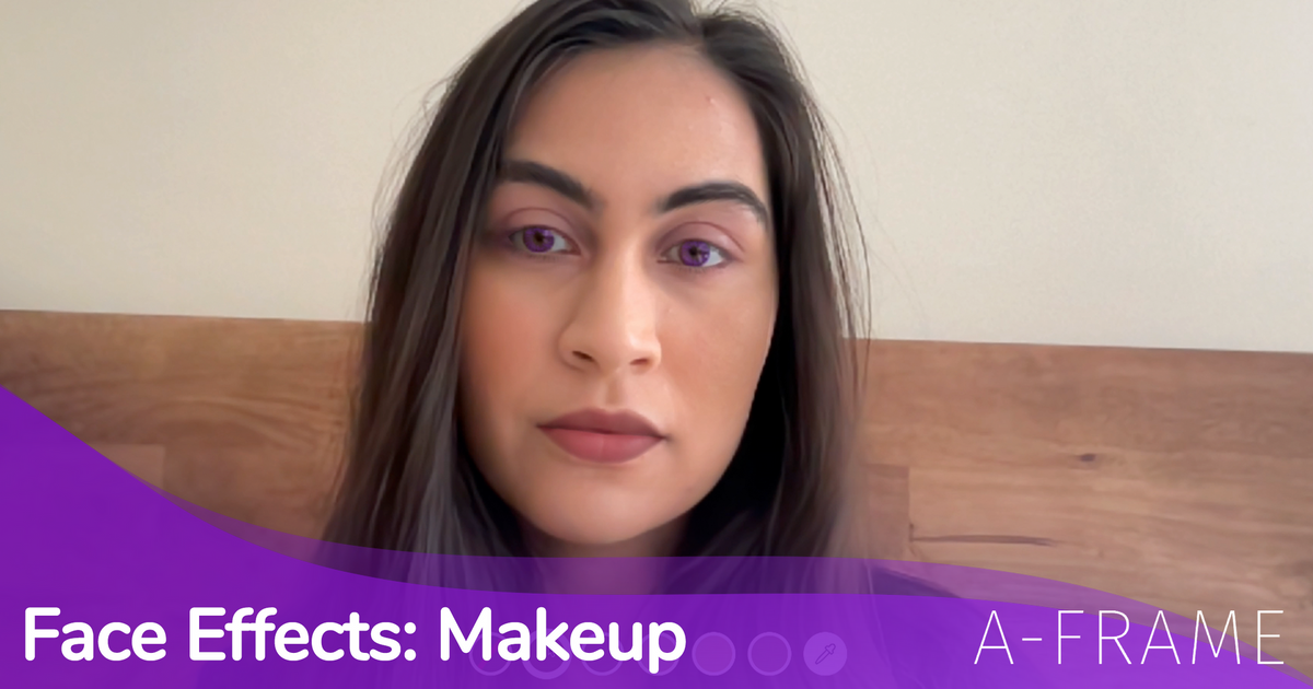 AFrame Face Effects Makeup 8th Wall 8th Wall