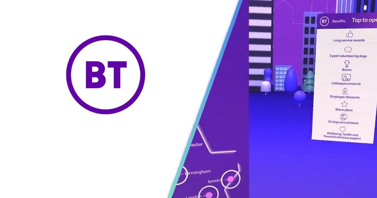 BT Careers Immersive Portal Aircards 8th Wall