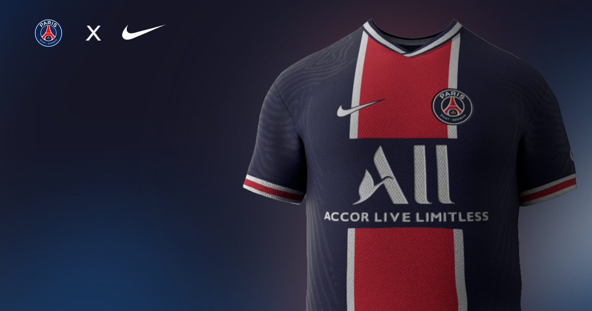 Nike Paris Saint-Germain 20/21 Home Vapor Match SS Jersey