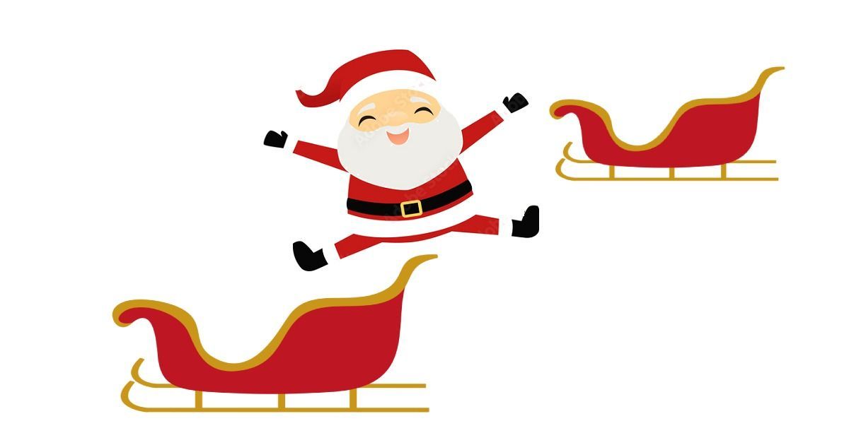 Sleigh Ride Surfin' Santa Brightline Interactive 8th Wall