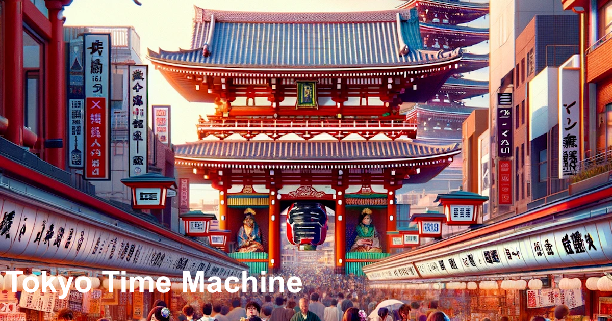 Tokyo Time Machine | Designium | 8th Wall