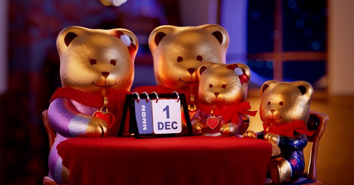 Lindt Teddy Ar Advent Calendar 250g