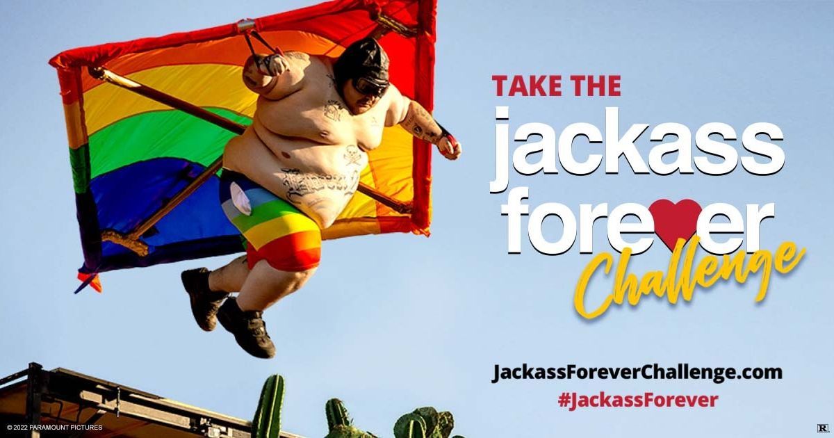 Jackass Challenge Pretty Big Monster 8th Wall