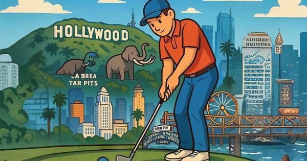 Putt Putt Planet Hole 1: Los Angeles