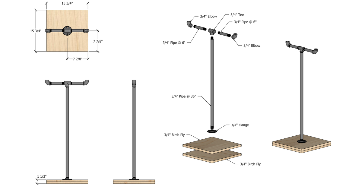 Bag Stand Proto | Ben Myers | 8th Wall